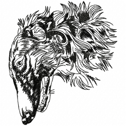 Dogs Embroidery Design 6 Dogs Embroidery Design 6